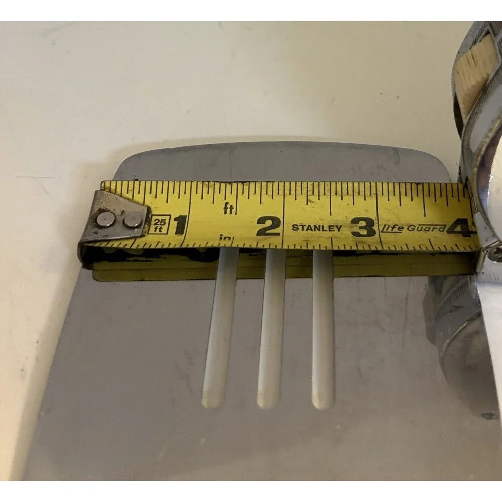 Stainless Steel Double Slotted Extra Long Spatula